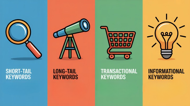 types of keyword research service