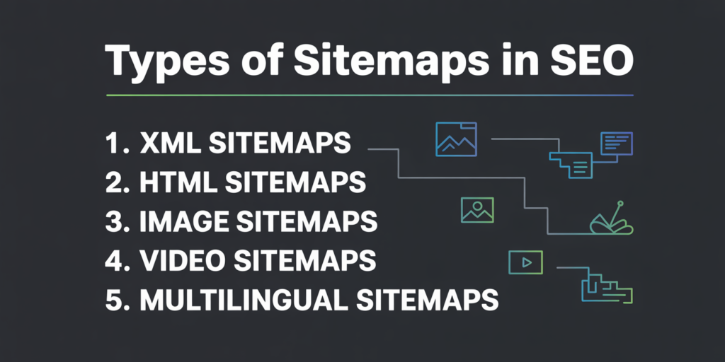 types of sitemap