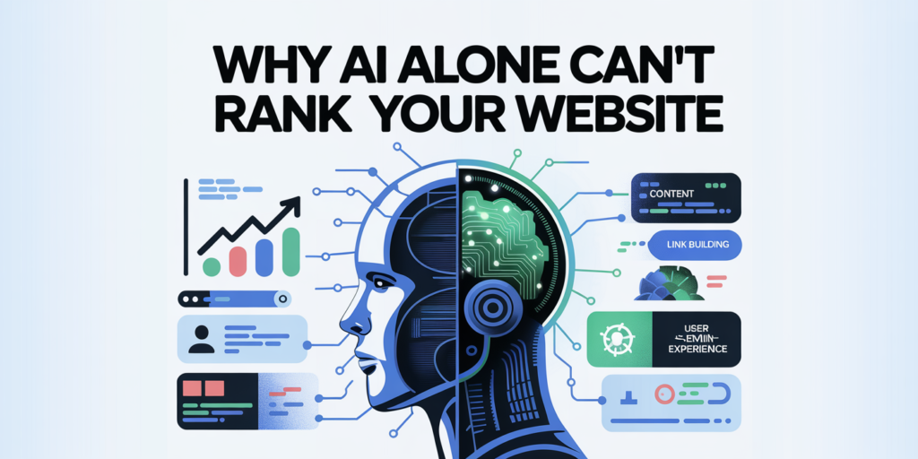 Why AI Alone Can’t Rank Your Website