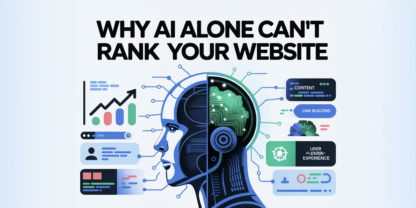 Why AI Alone Can’t Rank Your Website